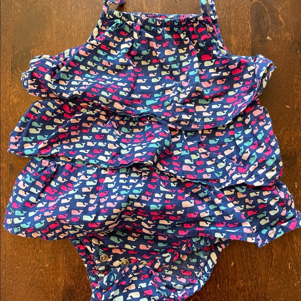 Vineyard Vine for Target baby romper.